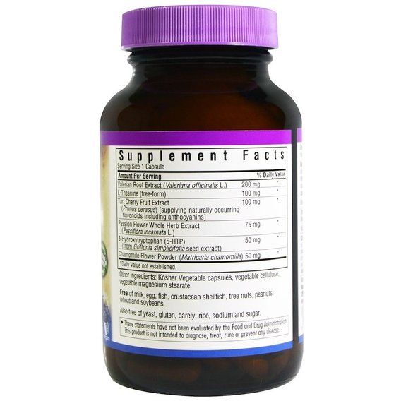 Комплекс для сну Bluebonnet Nutrition Targeted Choice, Sleep Support 60 Veg Caps | Зображення 1