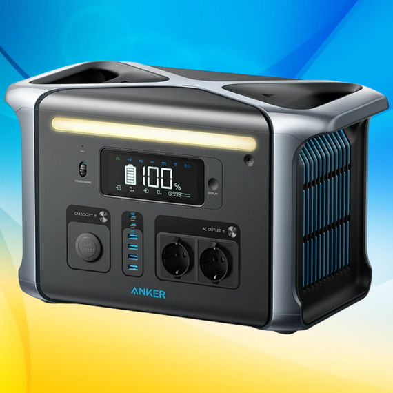 Портативна зарядна станція Anker 757. 1229 ВТ*г. 384000mAh. Станция зарядная. Офіційна гарантія | Зображення 1