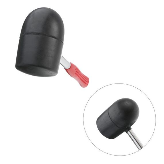 Киянка гумова 1250 г, чорна INTERTOOL HT-0228 | Зображення 3