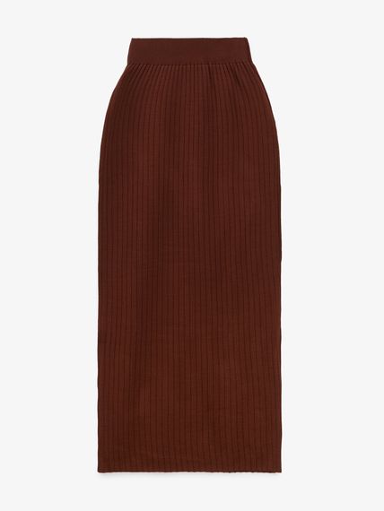 Костюм джемпер+спідниця однотонний жіночий GENUA G01111-0002 L/XL Коричневий shop (2000999550317) | Зображення 5