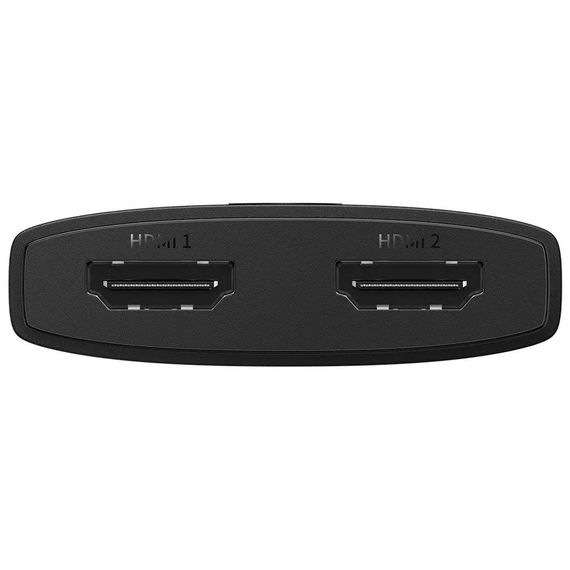 Перехідник Baseus Hub AirJoy Series 2-in-1 Bidirectional HDMI Switch (B01331105111-0) Cluster Black | Зображення 1