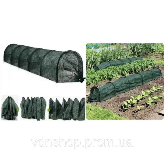Сонцезахисна сітка для теплиці 3 метри Shadow 100 х 80, затінення 85%
