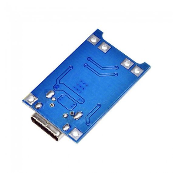 Модуль для заряджання Li-ion TP 4056 Type-C 5V 1A із захистом акумулятора | Зображення 1