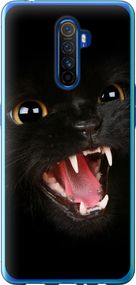 Чехол на Realme X2 Pro Чёрная кошка "932u-1866-17620"