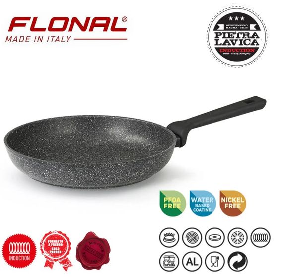 Сковорода Flonal Pietra Lavica 24 см (PLIPP2480) | Зображення 1