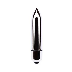 Вибропуля Chisa Hi-Basic 6.5 * 1,5 см в пакете, серебрянный sexstyle