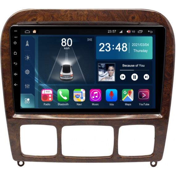 Штатна магнітола Torssen Mercedes W220 02-05 F9432 4G Carplay DSP | Зображення 1
