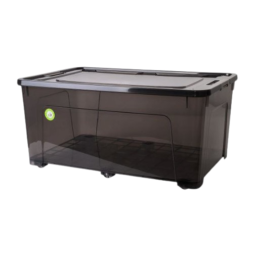 Контейнер 50л коричневий прозорий/какао Smart Box Алеана