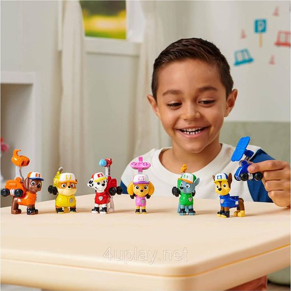 Щенячий патруль: Большие грузовики. Подарочный набор 6-в-1 с фигуркой Гонщика, дроном и аксессуарами | Зображення 9