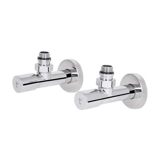 Комплект кранів Thermo Alliance Standart 1/2" НР для сушарки для рушників кутовий SF395W15