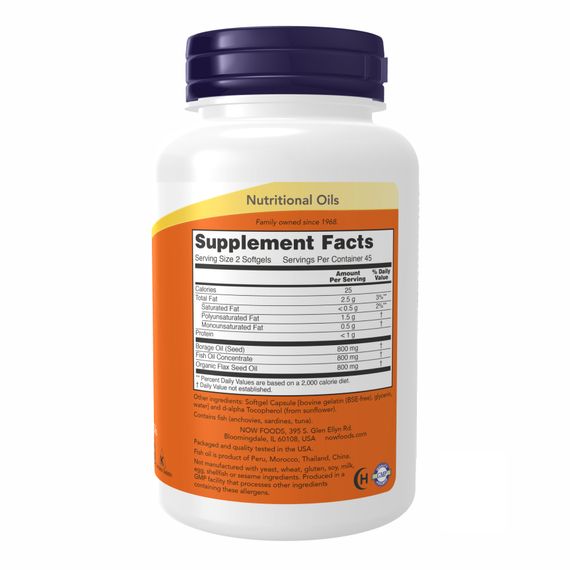 Super Omega 3-6-9 1200 mg - 180 sgels | Зображення 1