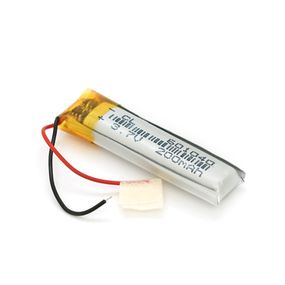Литий-полимерный аккумулятор 6x10x40mm (Li-ion 3.7В 200м Ач)