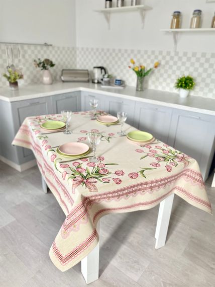 Скатертина гобеленова SK0073 Limaso, 137х240, Прямокутна, Повсякденний, Без люрексу, 75% поліестер, 22% бавовна, 3% акрил, Гобелен | Зображення 5