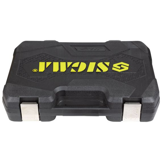 Набір насадок торцевих і біт Sigma 1/4" 1/2" 114 шт CrV (6003781) | Зображення 4