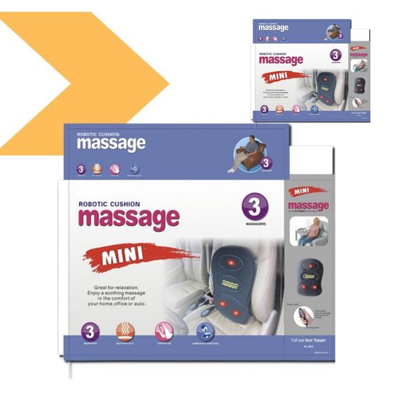 Масажна накидка на сидіння з підігрівом MASSAGER LY-407 (42173-LY-407_497) | Зображення 1