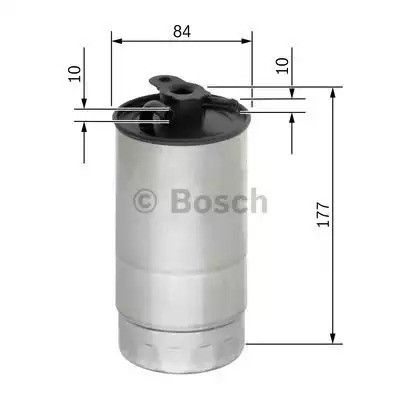 Фільтр паливний LAND ROVER, BMW X5, BOSCH (0450906451) | Зображення 4