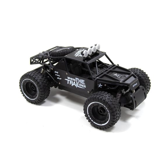 Металлическая матовая машинка Off-Road Crawler На Р/У Race чёрная | Зображення 7