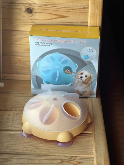 Кормушка для кошек с головоломкой на 360градусов головоломка,Игрушка для кота | Зображення 2