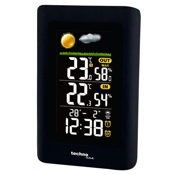 Метеостанція Technoline WS6447 Black (WS6447) | Зображення 2