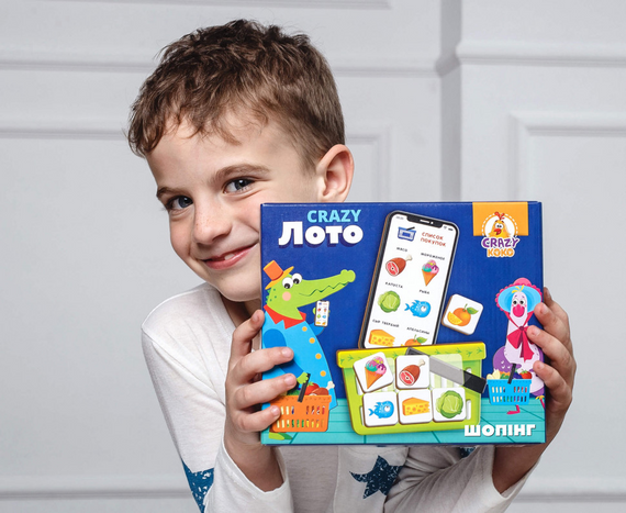 Дитяча настільна гра "Crazy Лото" VT8055-09 укр. мовою | Зображення 2