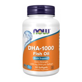 Рыбий жир Now Foods DHA-1000 Fish Oil Extra Strength - 90 softgels