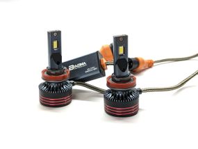 Комплект світлодіодних ламп M8 PRO H11(H8/H9/H16) 55W Canbus 6000K 12000Lm 12/24V