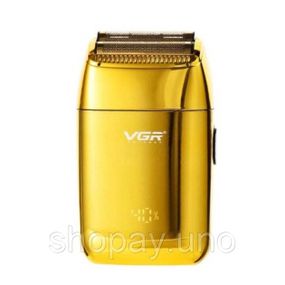 Акумуляторна бритва для гоління голови VGR V-399 GOLD, Бритва портативна акумуляторна WY-64