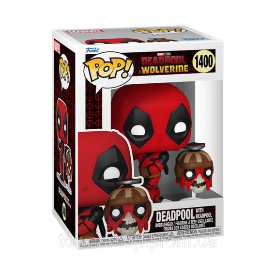 Набор игровых фигурок Funko POP! серии Дэдпул 3 - Дэдпул с Хэдпулом | Зображення 1