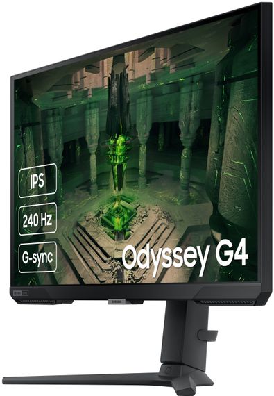 Samsung Монітор 27' Odyssey G4 S27BG400EI 2*HDMI, DP,, IPS, 240Hz, 1ms (LS27BG400EIXCI) | Зображення 5