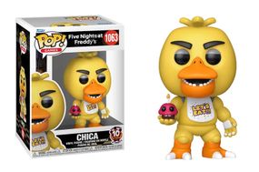 Ігрова фігурка FUNKO POP! серії "5 ночей у Фредді" 87114 ЧІКА З МІСТЕРОМ КЕКСОМ