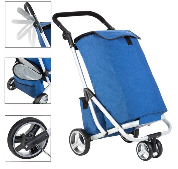 Сумка-візок ShoppingCruiser 3 Wheels Blue (650062) | Зображення 6