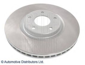 Диск гальмівний передній Nissan, Renault (вир-во Blue Print) BLUE PRINT ADN143141 на NISSAN DUALIS (J10, JJ10)