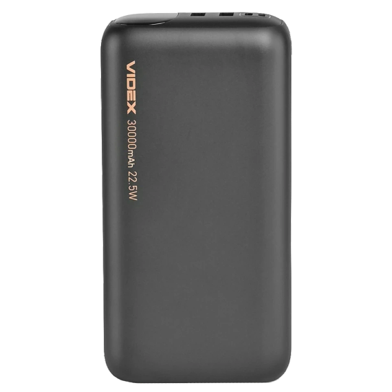 VIDEX VPB-297 22.5W Black 30000mAh Повербанк | Зображення 3