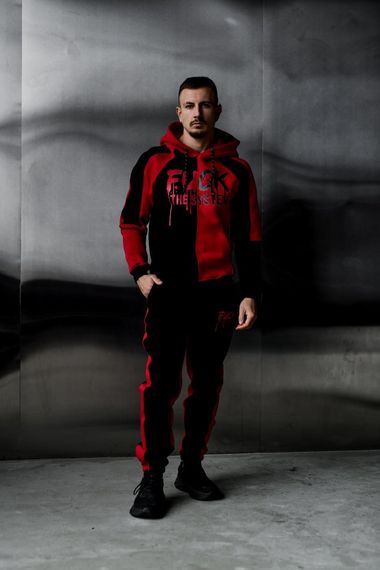 Спортивний костюм утеплений дтф | Зображення 5