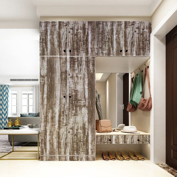 Самоклеюча плівка коричневе дерево 0,45х10м SW-00001242 | Зображення 4