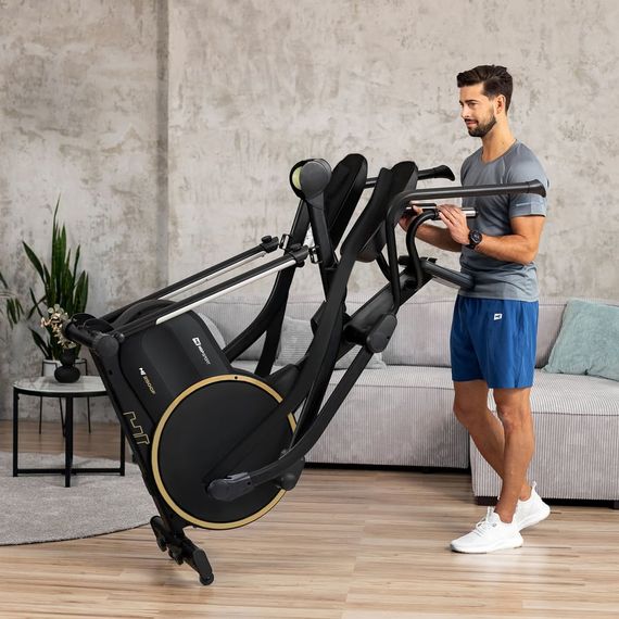 Орбитрек Hop-Sport HS-250CF Jucon черно-золотистый | Зображення 6