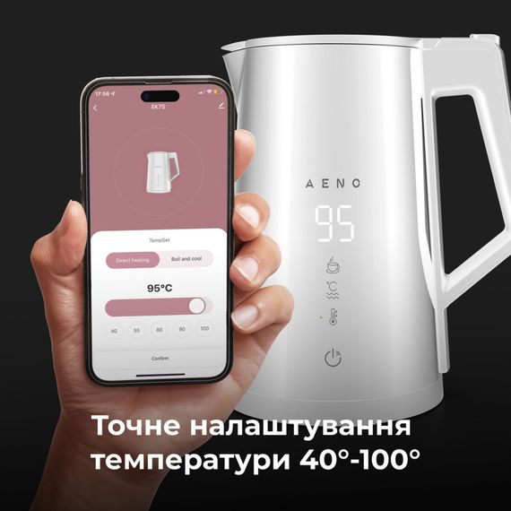 Електрочайник AENO AEK0008S | Зображення 6