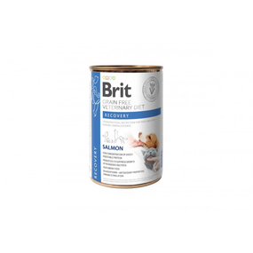 Вологий корм Brit Veterinary Diet для собак та кішок при одужанні відновлення після операції 400г