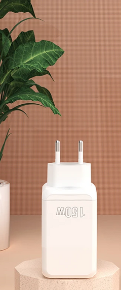 Швидкий зарядний пристрій 150W на 6 портів USB-C / USB — Fast Charger PD 3.0 QC 4.0 | Зображення 1
