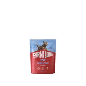 Корм сухий Carnilove Active Salmon & Turkey Kitten для кошенят лосось та індичка 400 г