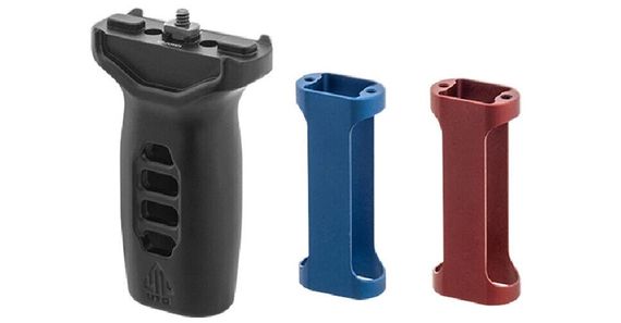 Рукивья переднее Leapers UTG Super Slim. M-LOK. К Blue/Red