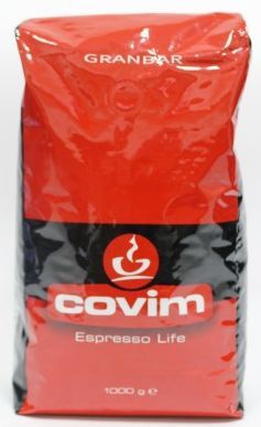 Кофе в зернах Covim Gran Bar 1кг Италия Ковим Гран бар зерновой крепкий | Зображення 2