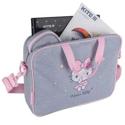 Сумка детская Kite A4, Hello Kitty 589-1 шкільна, текстильна (HK25-589-1) | Зображення 4