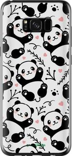 Чохол на Samsung Galaxy S8 Plus Панди "4318u-817-2448"