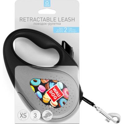 Поводок для собак WAUDOG R-leash "Пончики" L до 50 кг 5 м (8126-0070-01) | Зображення 2