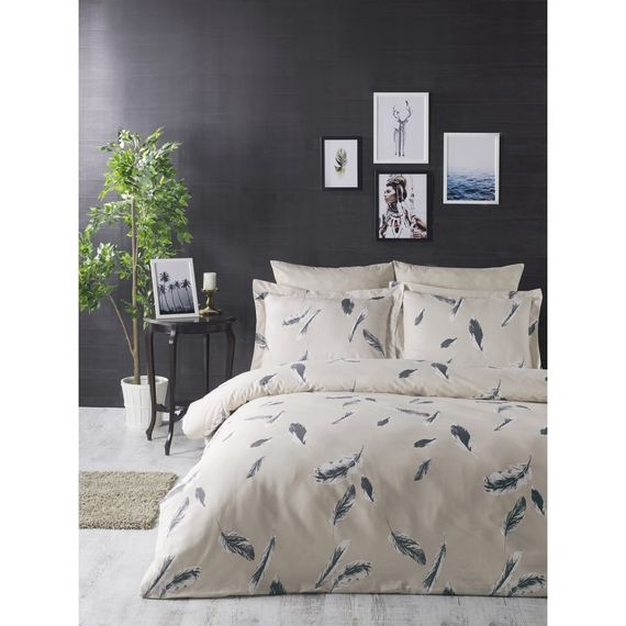 Постільна білизна Marla Ranforse 200 х 220 см Feather