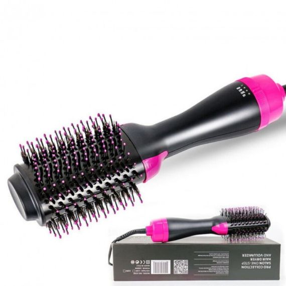 Фен - щетка для волос One Step Hair Dryer and Styler Вращающийся стайлер для укладки волос 3 в 1 | Зображення 4