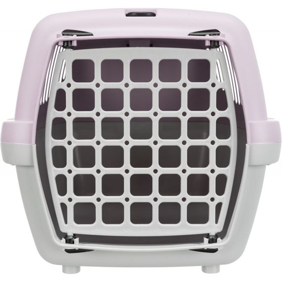 Контейнер-переноска Trixie для собак та котів Capri 1 вагою до 6 кг рожева пластик розмір XS 32x31x48 см | Зображення 1