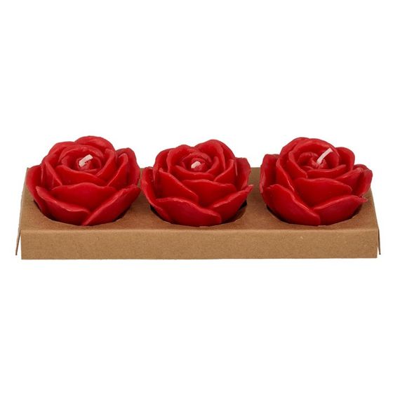 Набор свеч роза Red colored candle sexstyle | Зображення 3