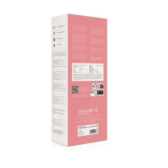 Смарт-вібратор з пульсацією Svakom Ava Neo Peach Pink, 15 режимів роботи, водонепроникний Sex Aura | Зображення 9